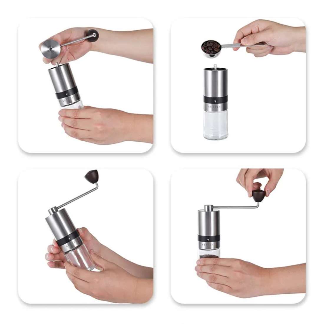 Manual Coffee Grinder - Green to Mean Coffee