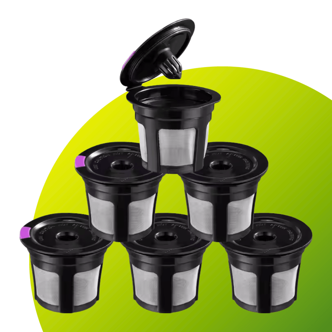 Reusable Brew Pods - Green to Mean Coffee