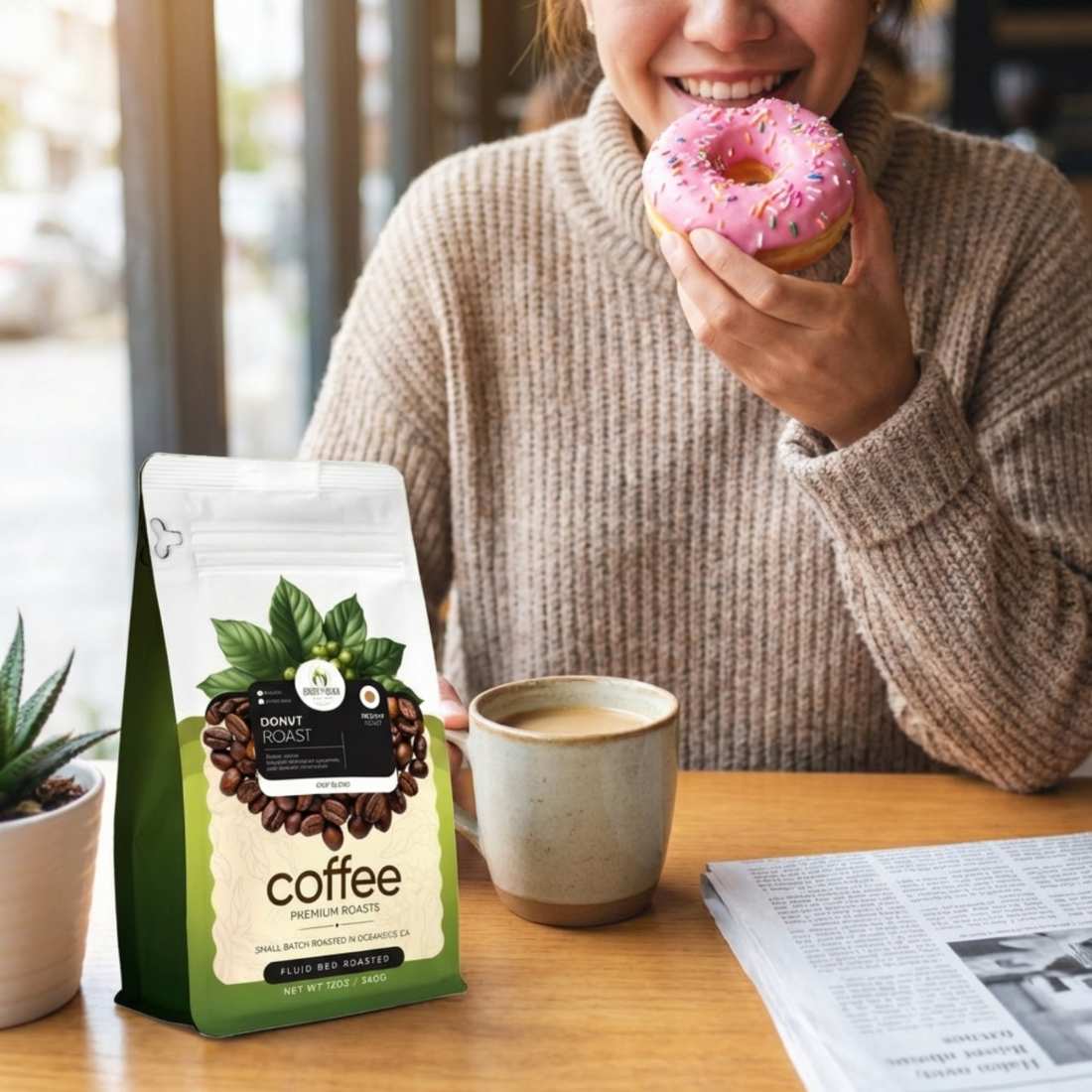 Donut Roast - Green to Mean Coffee