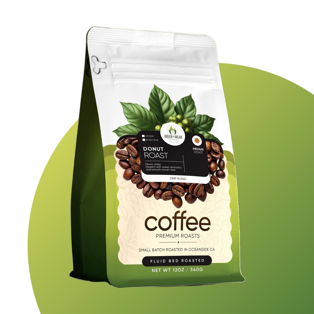 Donut Roast - Green to Mean Coffee