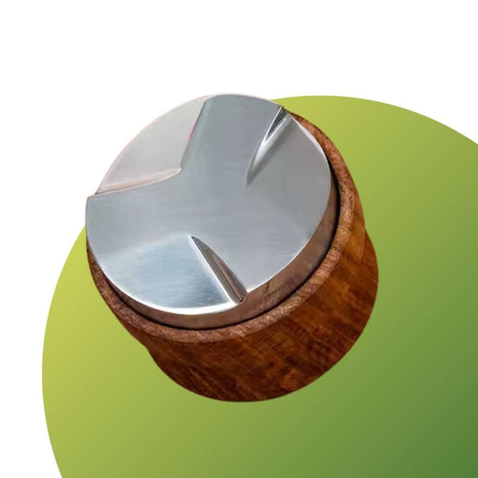 Espresso Tamper Distributor - Green to Mean Coffee