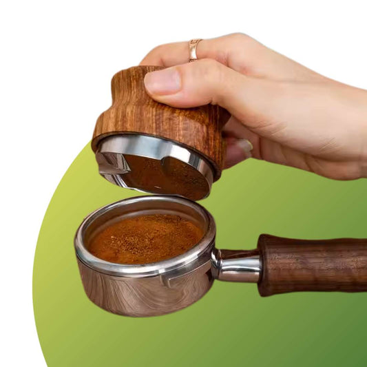 Espresso Tamper Distributor - Green to Mean Coffee
