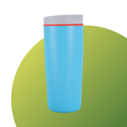Green to Mean 20oz Premium Coffee Tumbler – Custom Engraving Available | Turquoise w/ Cream top