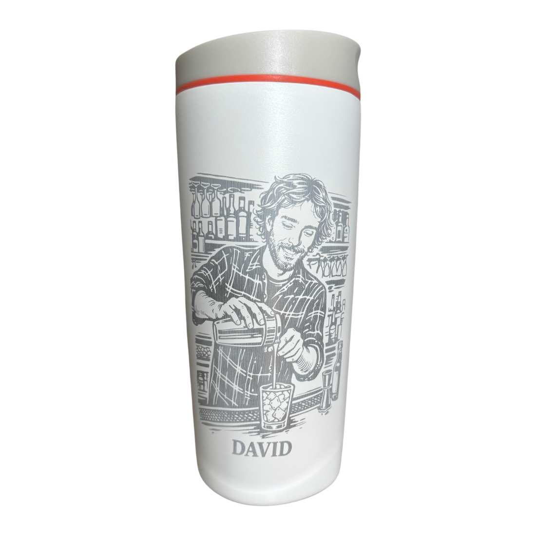 green-to-mean-20oz-premium-coffee-tumbler- with custom made picture engraved