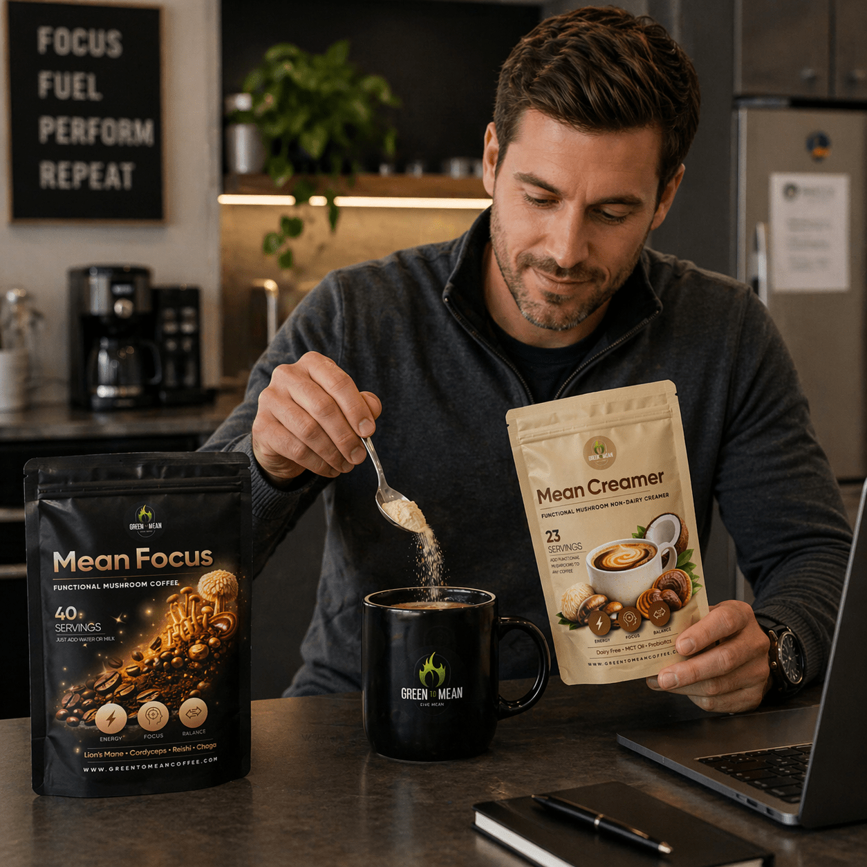 Mean Focus - Green to Mean Coffee