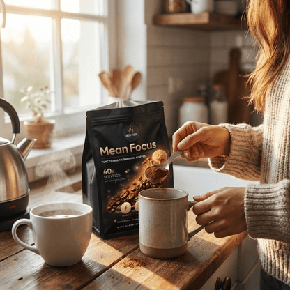 Mean Focus Mushroom Coffee - Green To Mean