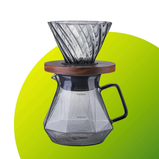 Pour Over Coffee Set - Green to Mean Coffee