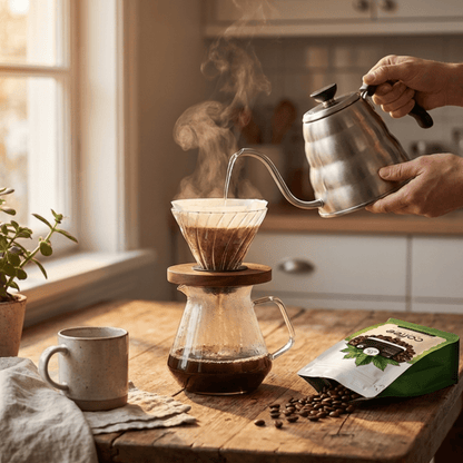 Pour Over Kettle - Green to Mean Coffee