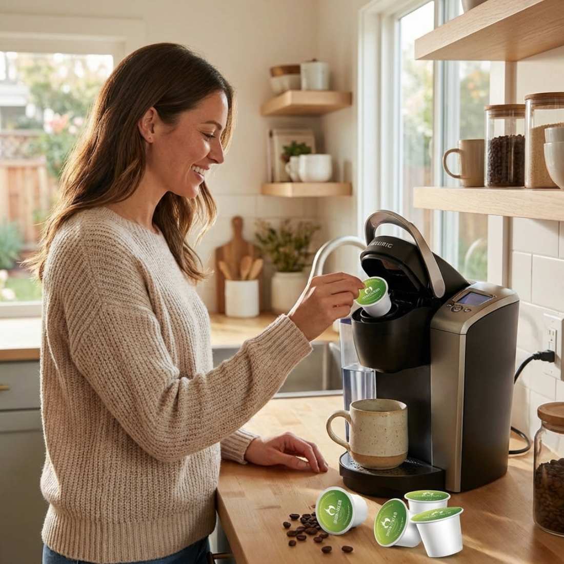 Single Serving Coffee Pods (12 count) - Green to Mean Coffee