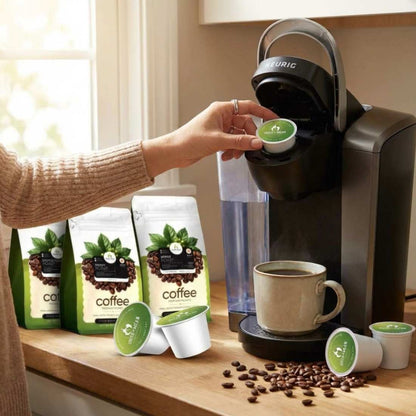 Single Serving Coffee Pods (12 count) - Green to Mean Coffee