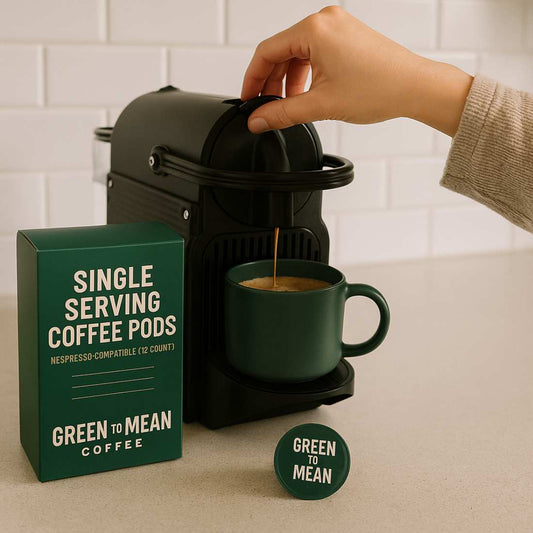 Nespresso Pods - Green To Mean Coffee