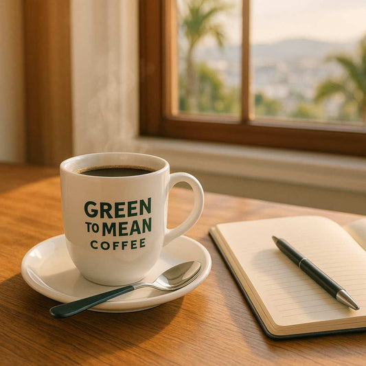 Stainless Steel Coffee Spoon - Green to Mean Coffee